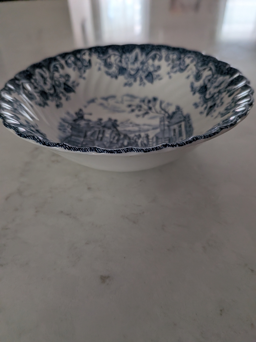 Coaching Scenes Made In England Johnson Bros Serving Bowl 6" In Diameter